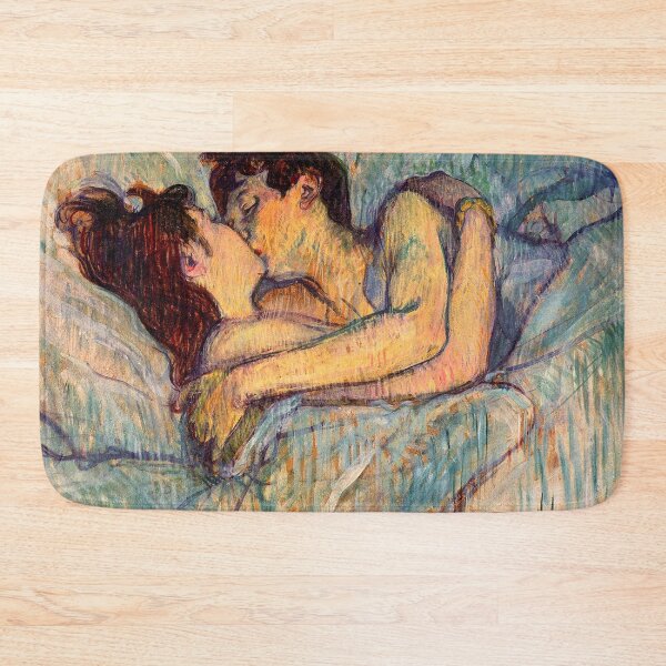 Item preview, Henri de Toulouse-Lautrec - Le Lit (The Bed) (1892)-In bed the kiss-In Bed The Kiss by Henri de Toulouse-Lautrec designed and sold by TeeARTHY.