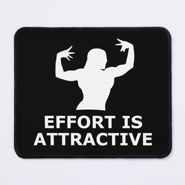 Item preview, Effort Is Attractive Female Black designed and sold by Vectorial.