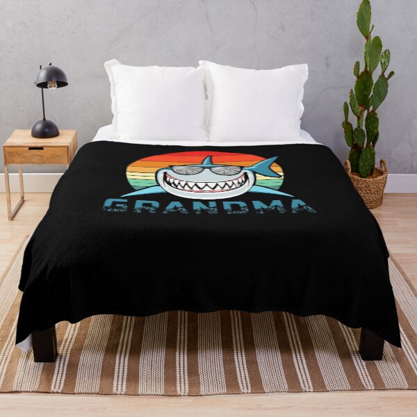 Item preview, Grandma Cute Retro Art Shark Lover Shark Art Rainbow Lover designed and sold by Countrysmart.
