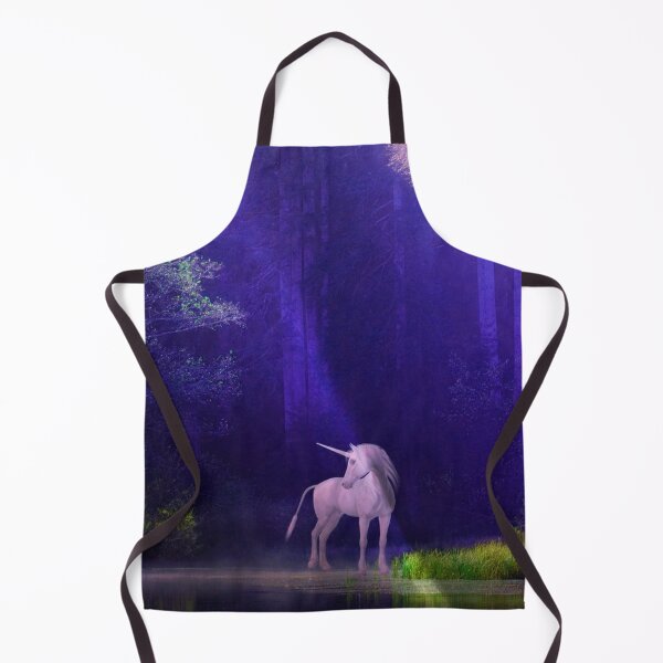 Item preview, Unicorn in the fantasy forest designed and sold by brendanre.