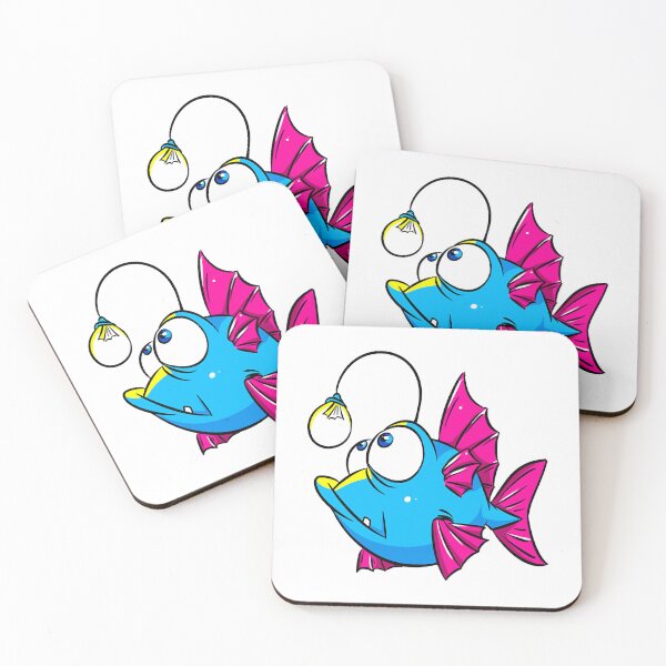 Item preview, So Cute Anglerfish Light Darkness Design designed and sold by Whimzu.