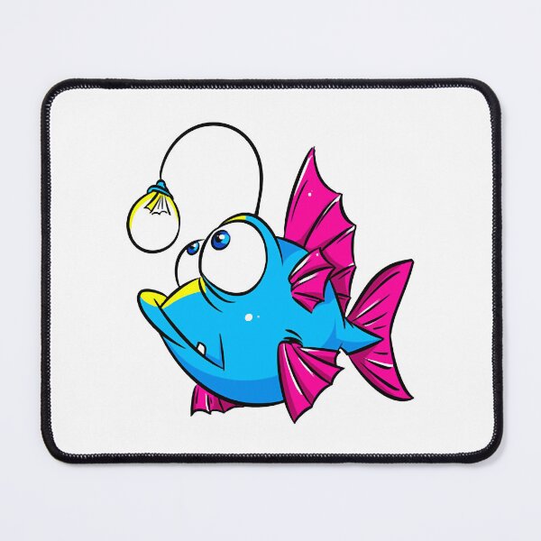 Item preview, So Cute Anglerfish Light Darkness Design designed and sold by Whimzu.