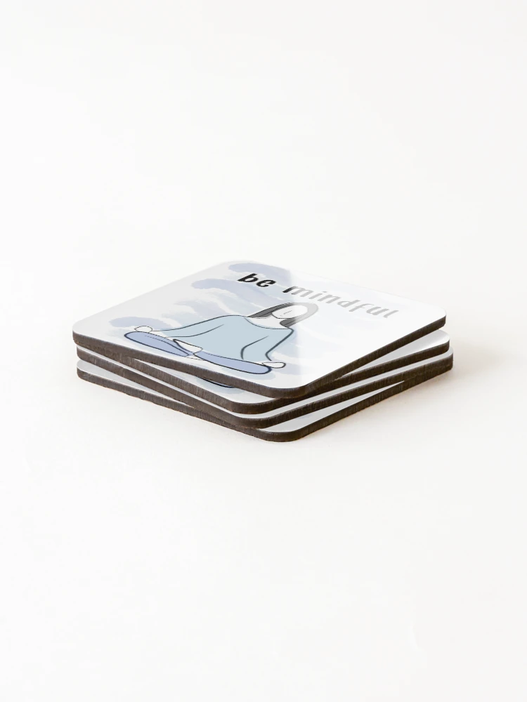 Thumbnail 4 of 5, Coasters (Set of 4), be mindful designed and sold by Sunset Design.