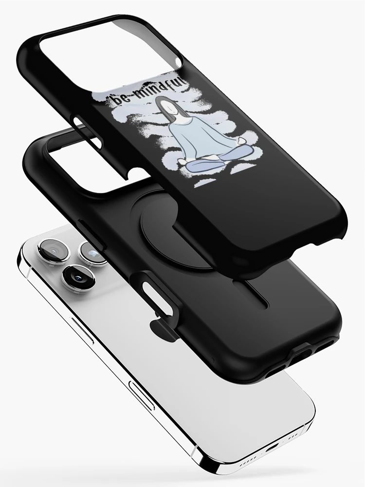 Thumbnail 2 of 4, iPhone Case, be mindful designed and sold by Sunset Design.