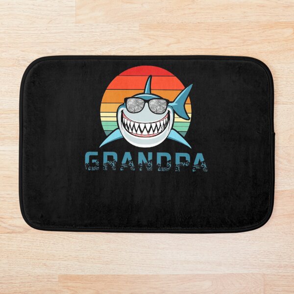 Item preview, Grandpa Cute Retro Art Shark Lover Shark Art Rainbow Lover designed and sold by Countrysmart.