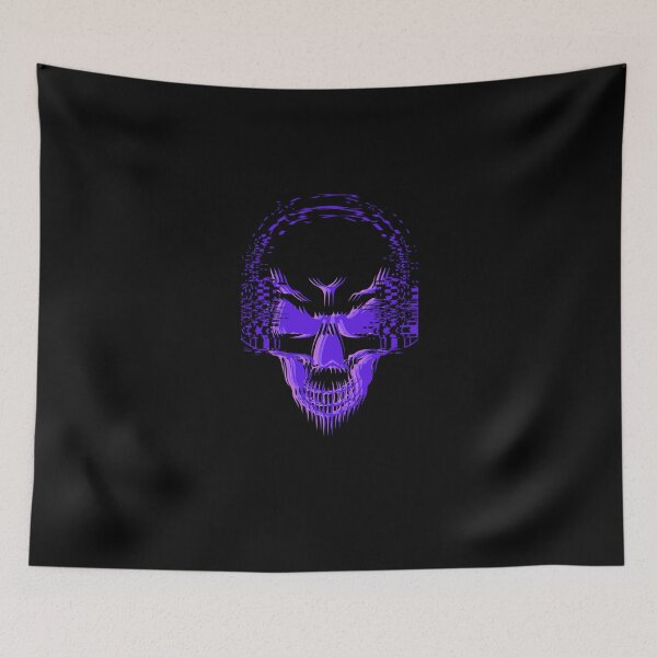 Item preview, Bass Boosted Skull (Purple) designed and sold by Katora7.