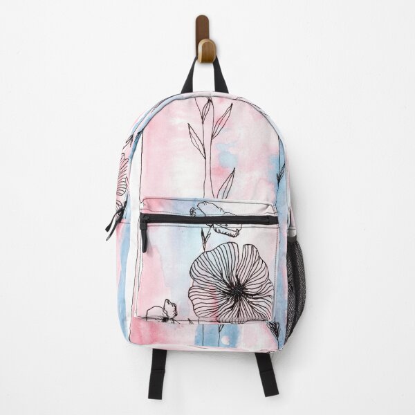 Item preview, Floral ink over beautiful watercolors designed and sold by Cat-Art-Sis.