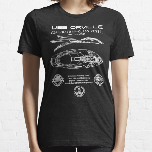Schematische Darstellung des Schiffs Orville ECV-197 Essential T-Shirt