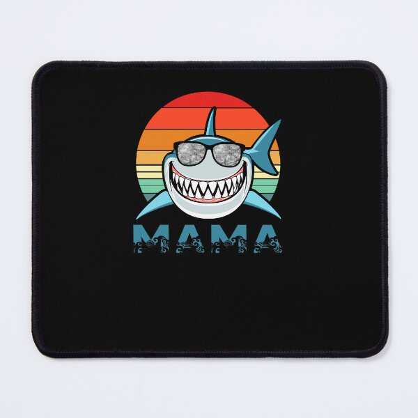 Item preview, Mama Cute Retro Art Shark Lover Shark Art Rainbow Lover designed and sold by Countrysmart.