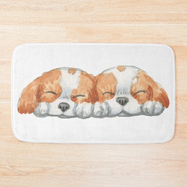Item preview, Cavalier King Charles Spaniel - Blenheim Couple designed and sold by jollyinu.