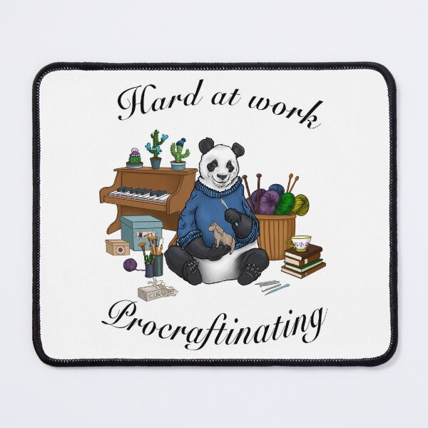 Item preview, Hard at work procraftinating designed and sold by Kindberg.