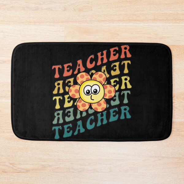Item preview, Retro Teacher Daisy Colorful Pre School Elementary School Teacher designed and sold by Countrysmart.