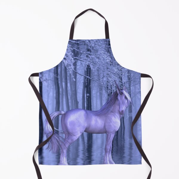 Item preview, Unicorn in the fantasy forest designed and sold by brendanre.