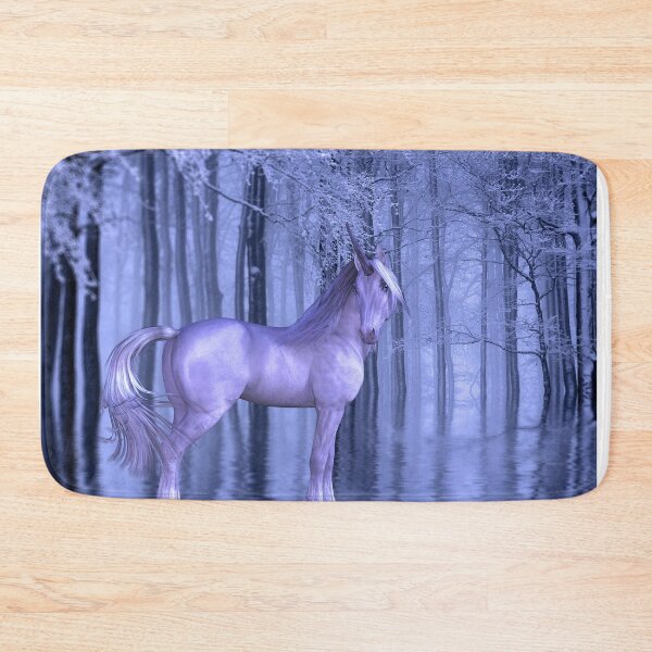 Item preview, Unicorn in the fantasy forest designed and sold by brendanre.