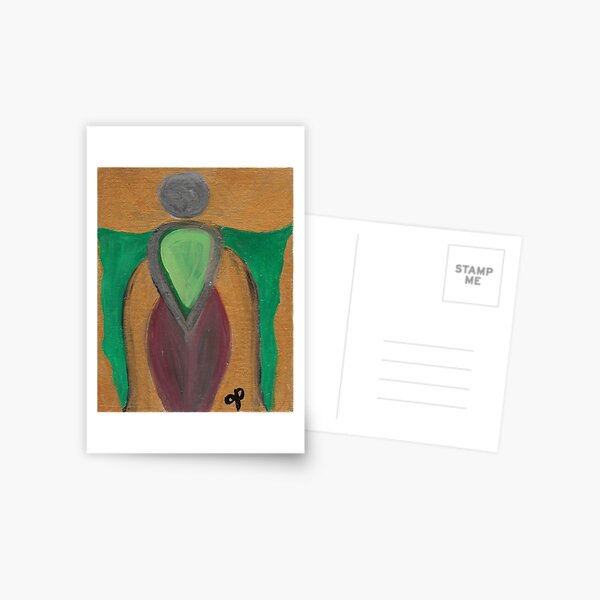 Earth Goddess Open Arms Postcard
