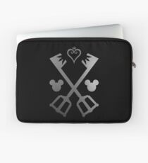 Kingdom Hearts - Crossed Keyblades Laptop Sleeve