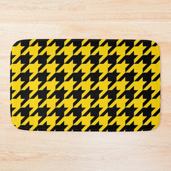 Item preview, Yellow houndstooth designed and sold by pnkpopcorn.
