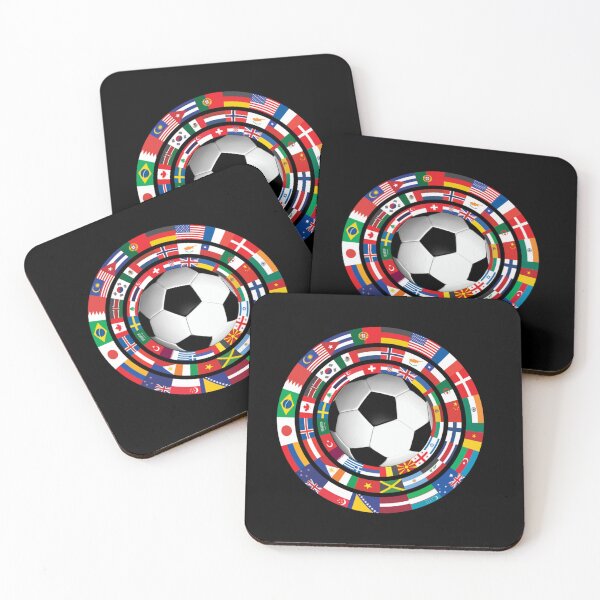 Item preview, World Flags Soccer Cup Essential T-Shirt designed and sold by pkelseysi.