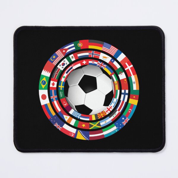 Item preview, World Flags Soccer Cup Essential T-Shirt designed and sold by pkelseysi.