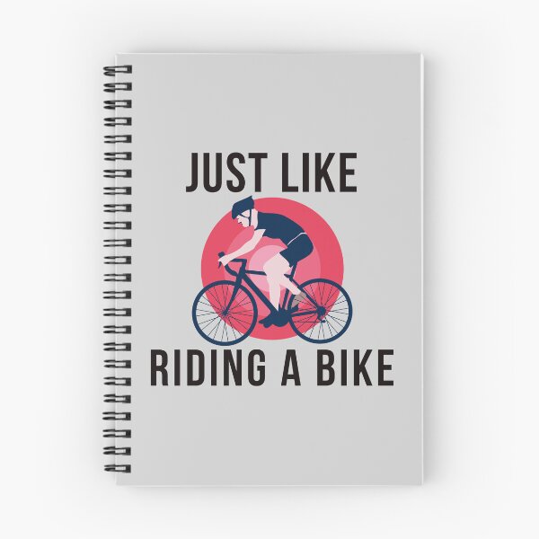 Item preview, Just Like Riding a Bike - Funny Bike Pun designed and sold by KGoPrintables.
