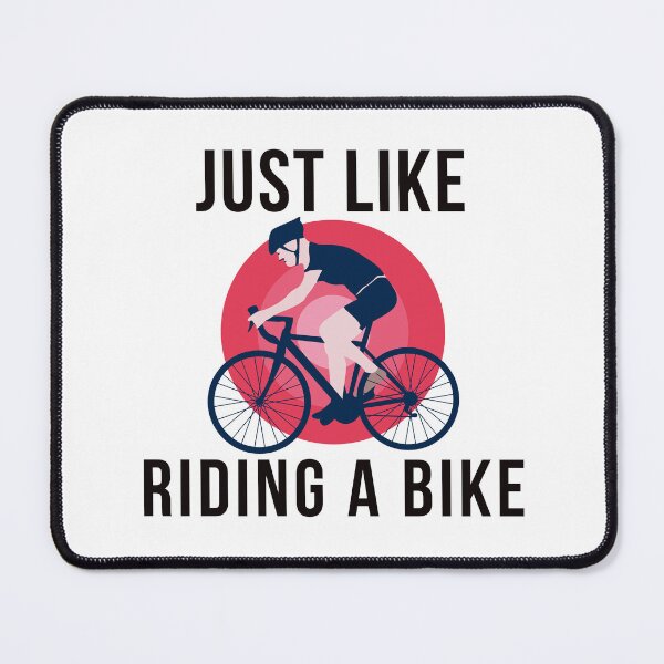 Item preview, Just Like Riding a Bike - Funny Bike Pun designed and sold by KGoPrintables.
