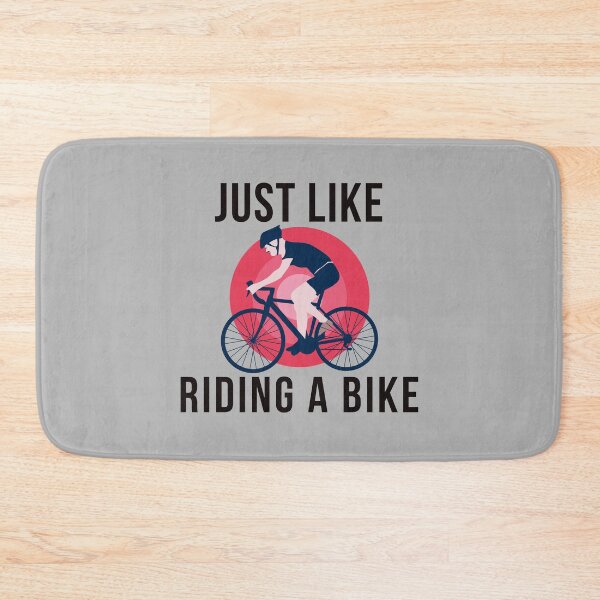 Item preview, Just Like Riding a Bike - Funny Bike Pun designed and sold by KGoPrintables.