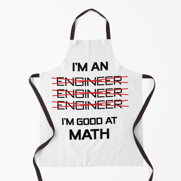 Item preview, I'm an Engineer I'm Good at Math designed and sold by Cute Shark.