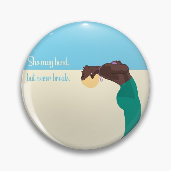 Item preview, She may bend but never break designed and sold by chaycreates.