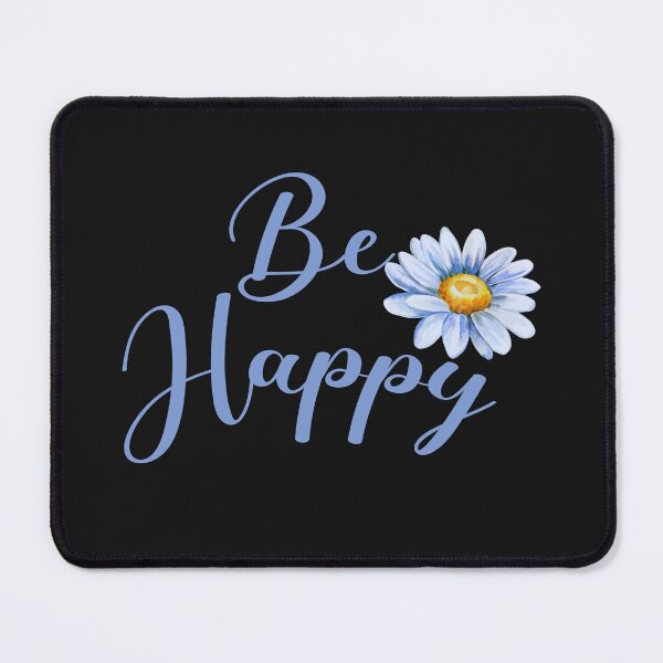 Item preview, Be Happy Blue Daisy designed and sold by HappyLifeCreate.