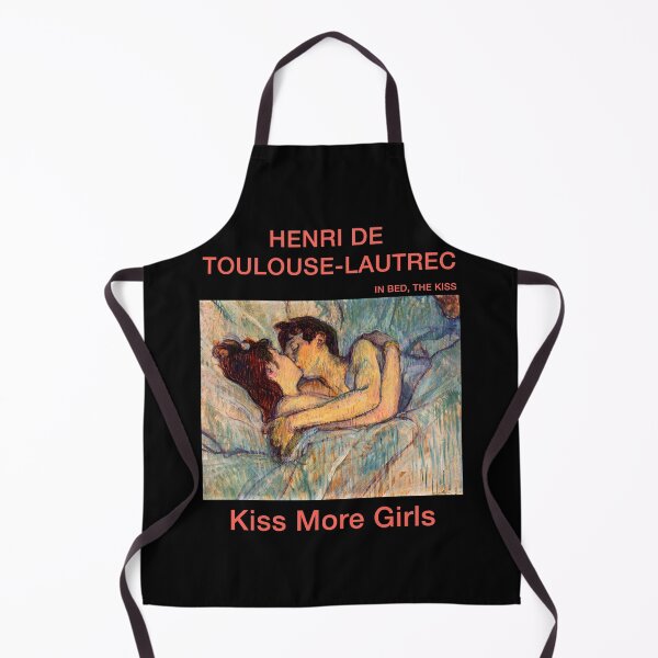 Item preview, In bed the kiss-In Bed The Kiss by Henri de Toulouse-Lautrec-Kiss More Girls designed and sold by TeeARTHY.