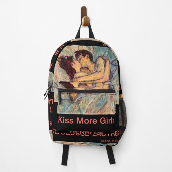 Item preview, In bed the kiss-In Bed The Kiss by Henri de Toulouse-Lautrec-Kiss More Girls designed and sold by TeeARTHY.