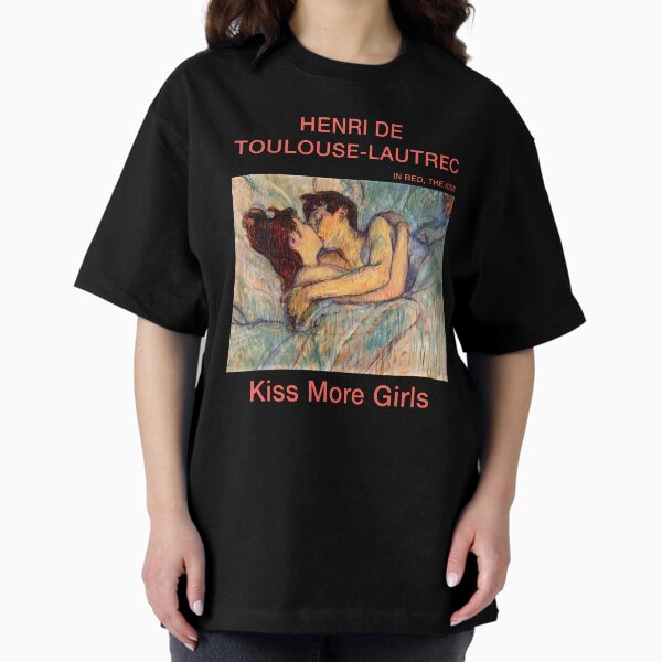 Artikel-Vorschau von Im Bett der Kuss – Im Bett der Kuss von Henri de Toulouse-Lautrec – Kiss More Girls, designt und verkauft von TeeARTHY.