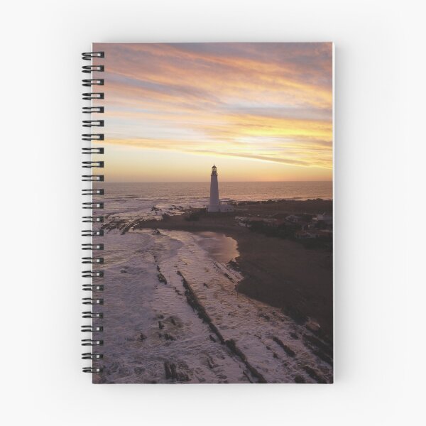 Item preview, Lighthouse On A Sunset Touched Shore designed and sold by Taceo10.