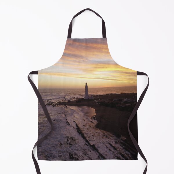 Item preview, Lighthouse On A Sunset Touched Shore designed and sold by Taceo10.
