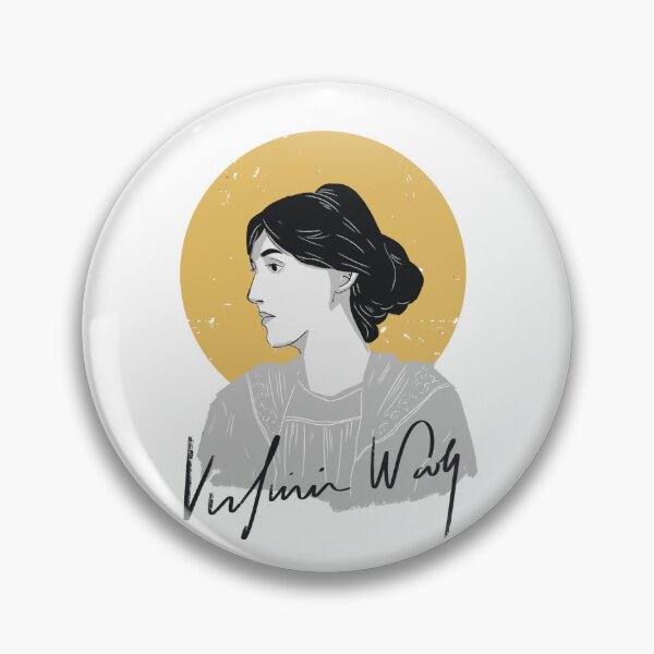 Item preview, Virginia Woolf designed and sold by aetnensis.
