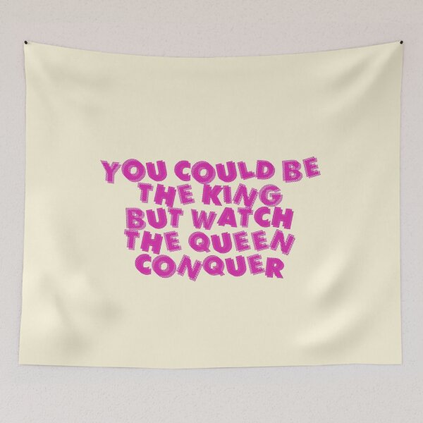 Item preview, You could be the king but watch the queen conquer designed and sold by Jennyaesthetic.