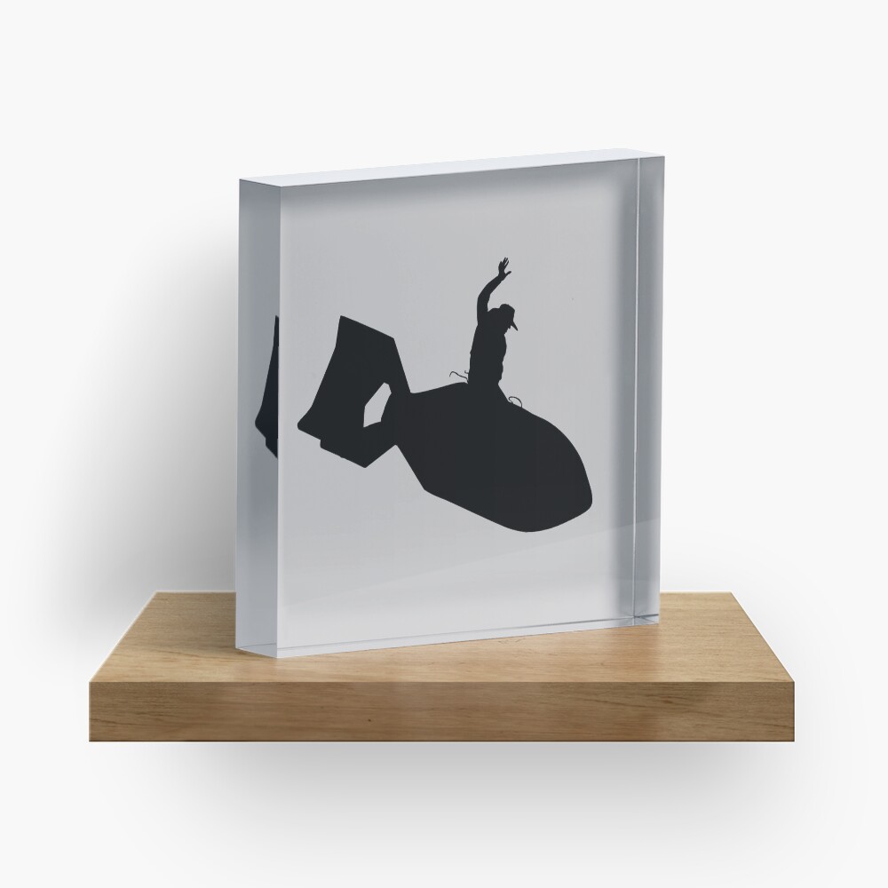 Bombs Away! Acrylic Block