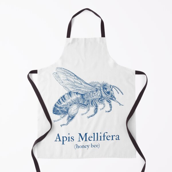 Item preview, Apis Mellifera the Honey Bee in dark blue designed and sold by WestIndigo.