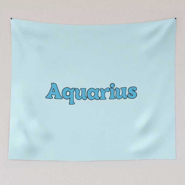 Artikelvorschau, Aquarius Comic Word Art entworfen und verkauft von DandiestArt22.