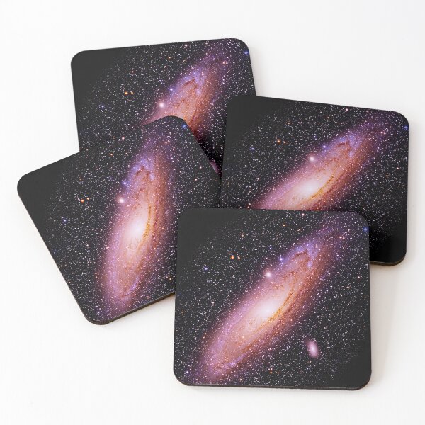 Item preview, Andromeda Galaxy Messier 31 Cosmic Art Splattered Edges Vertical designed and sold by Brasilia.