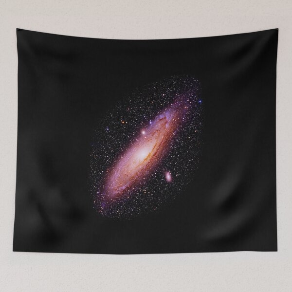 Item preview, Andromeda Galaxy Messier 31 Cosmic Art Splattered Edges Vertical designed and sold by Brasilia.