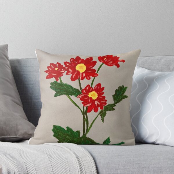 Item preview, Sol floral flor roja designed and sold by Ruth Breen Artwork .