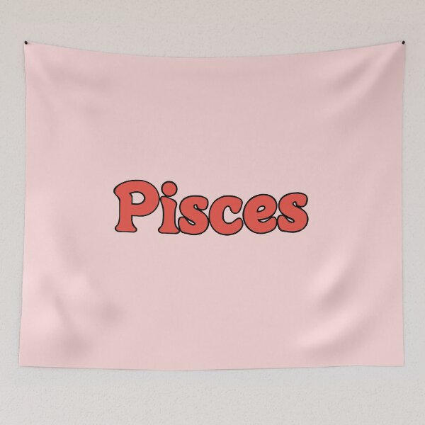 Artikelvorschau, Pisces Comic Word Art entworfen und verkauft von DandiestArt22.