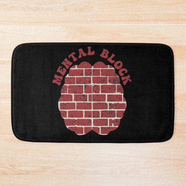 Item preview, Funny Mental Block Brick Wall Back To School Bucket Hat designed and sold by MimsTees.