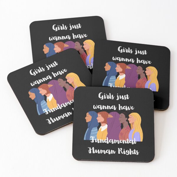 Item preview, Girls Just Wanna Have Fundamental Human Rights designed and sold by rebel-store21.