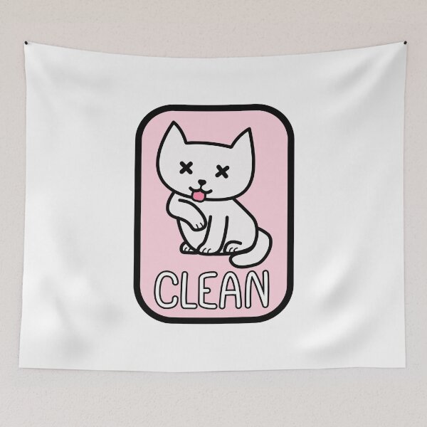 Item preview, 'P*SSY CLEAN' designed and sold by Casmeelas.