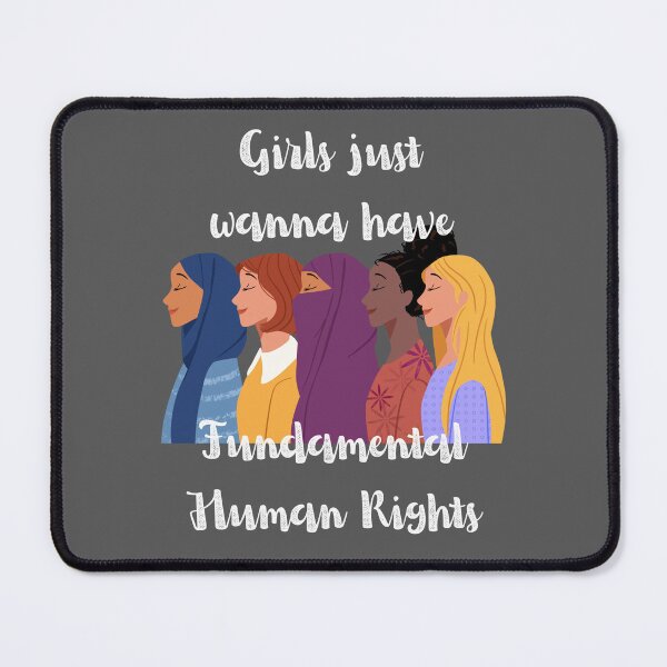 Item preview, Girls Just Wanna Have Fundamental Human Rights designed and sold by rebel-store21.