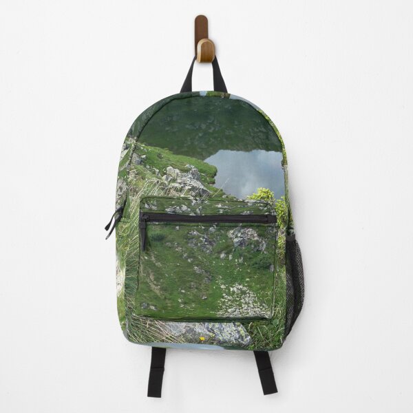Item preview, Peaceful Mountain Spring Puddle Alpine Landscape designed and sold by Anna Lemos.