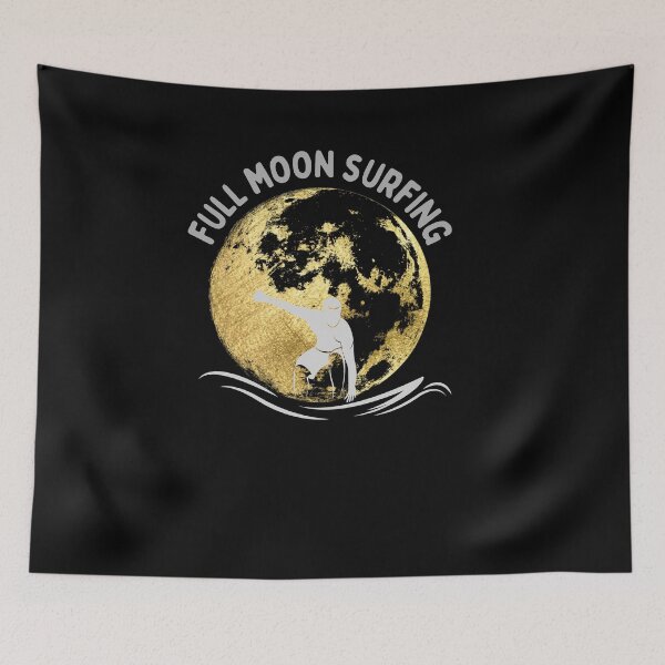 Item preview, full moon surfing designed and sold by bernd49.