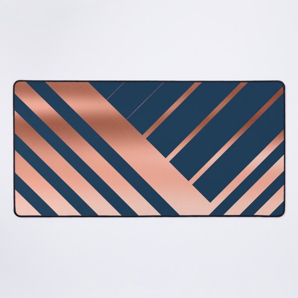 Item preview, Navy and Rose Gold Luxe designed and sold by UrbanEpiphany.